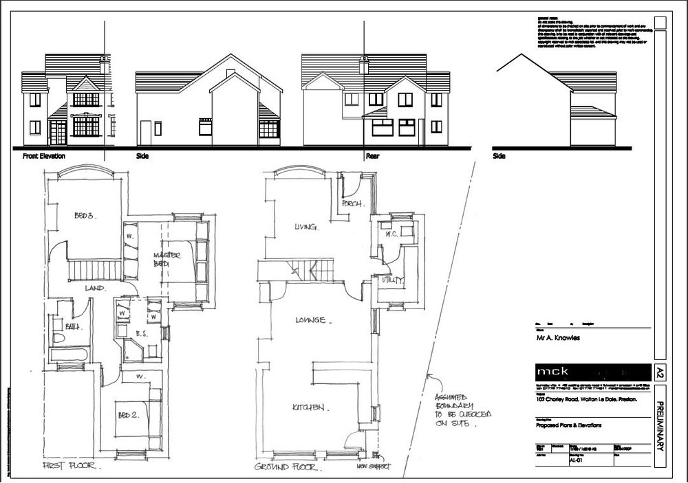 Extension to 1930's semi detached house in Preston Extensions job in Preston, Lancashire
