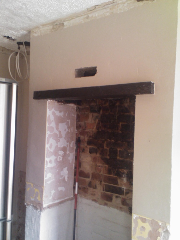 Replace Wood Lintel with Concrete 1 Chimneys & Fireplaces job in