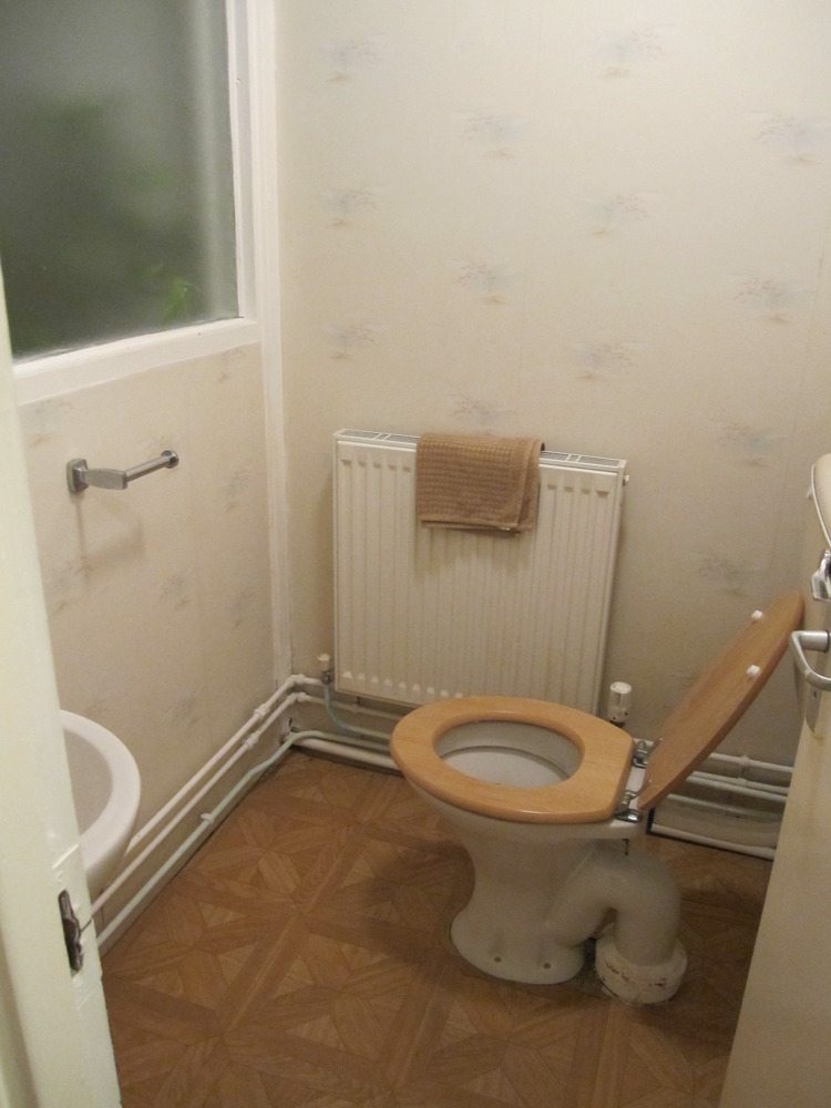 Decorating a small downstairs toilet Painting & Decorating job in