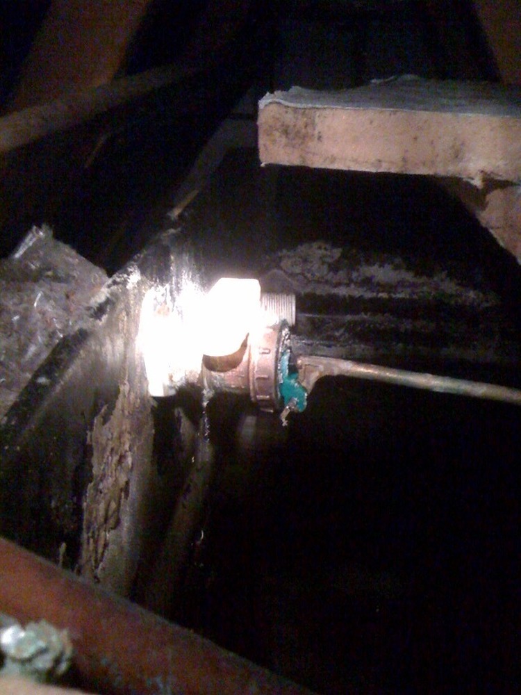 Replace ball/float valve in cold water tank Plumbing job in Kettering