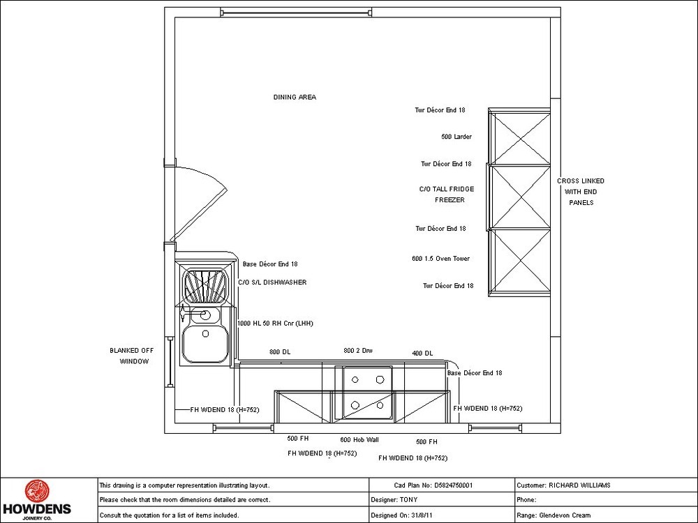 Fit kitchen wall, base, tall units, oven Kitchen Fitting job in