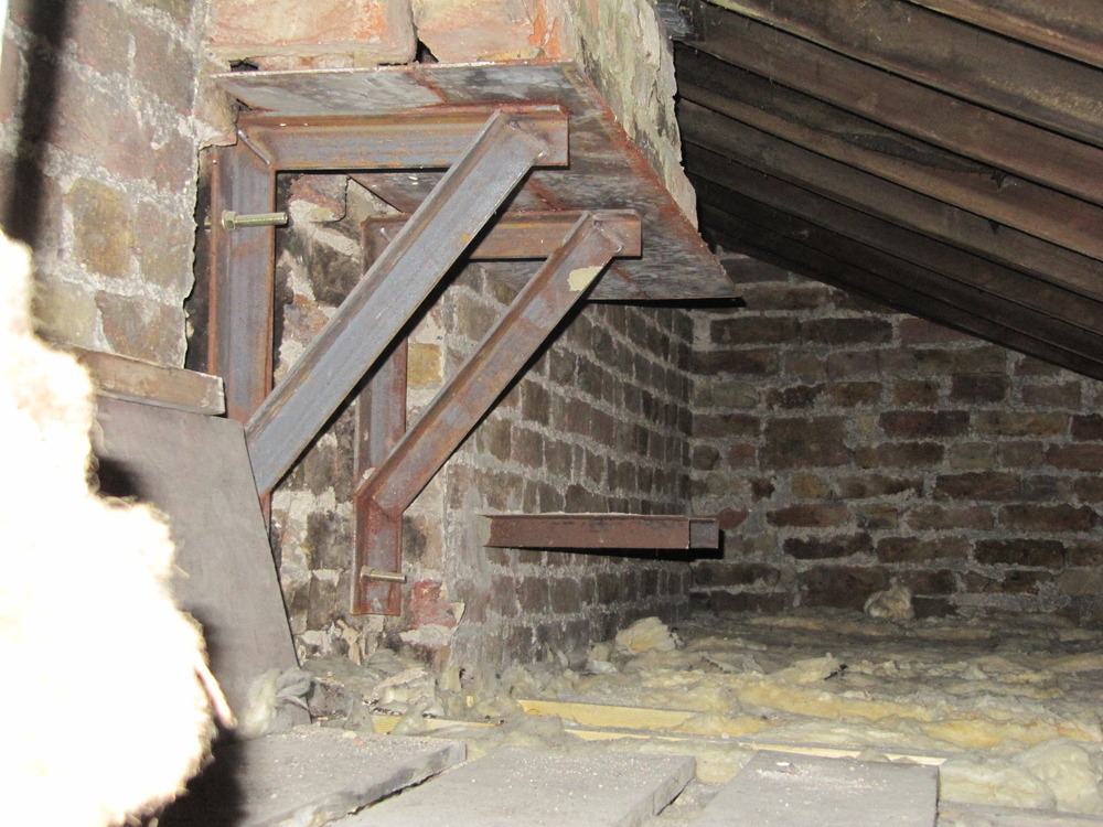 New Gallows Bracket chimney installation Chimneys & Fireplaces job in