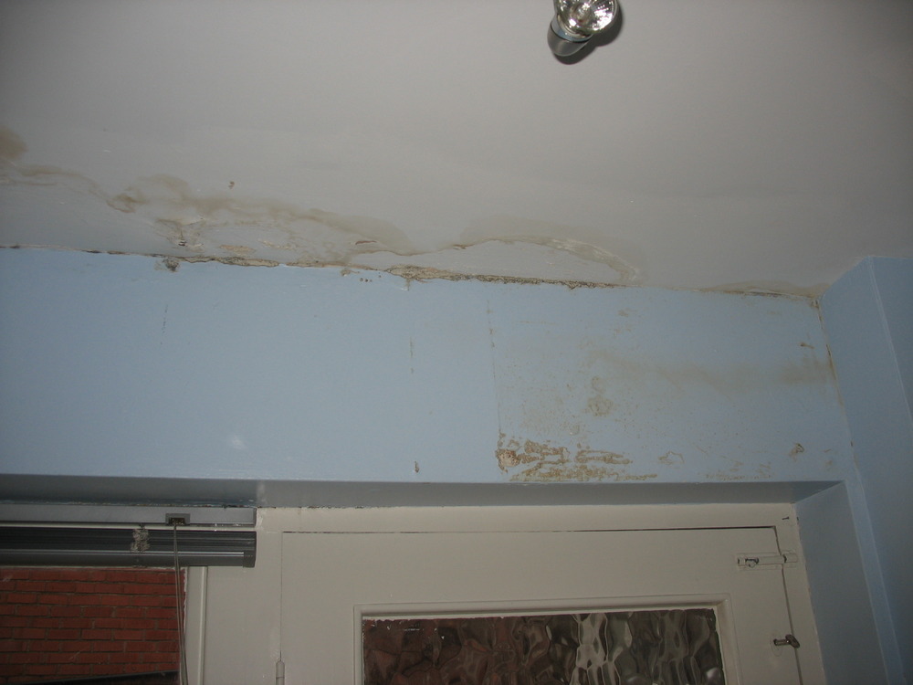 Repair & replaster kitchen ceiling (water damage) Plastering job in