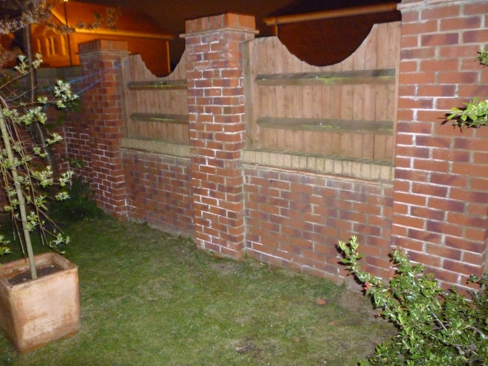 Moving 2m high brick garden wall approximatly 1.5m back Bricklaying