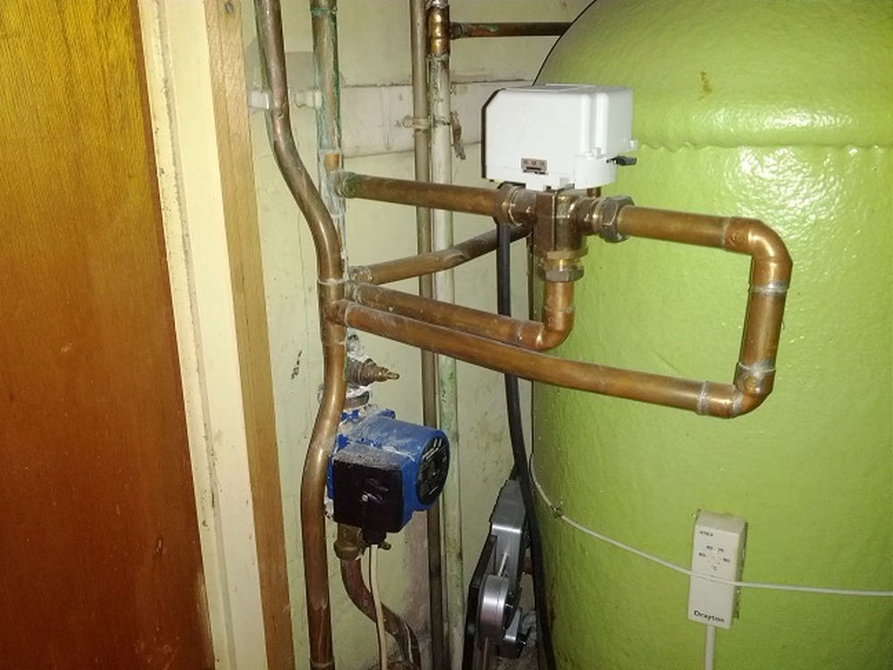 Replace ThreeWay Valve Central Heating job in Burton On Trent