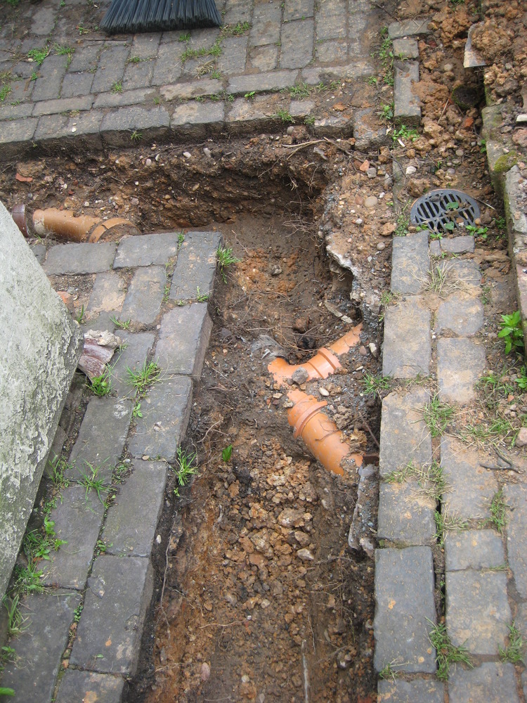 Replacement ceramic waste pipe to plastic Plumbing job in Birmingham