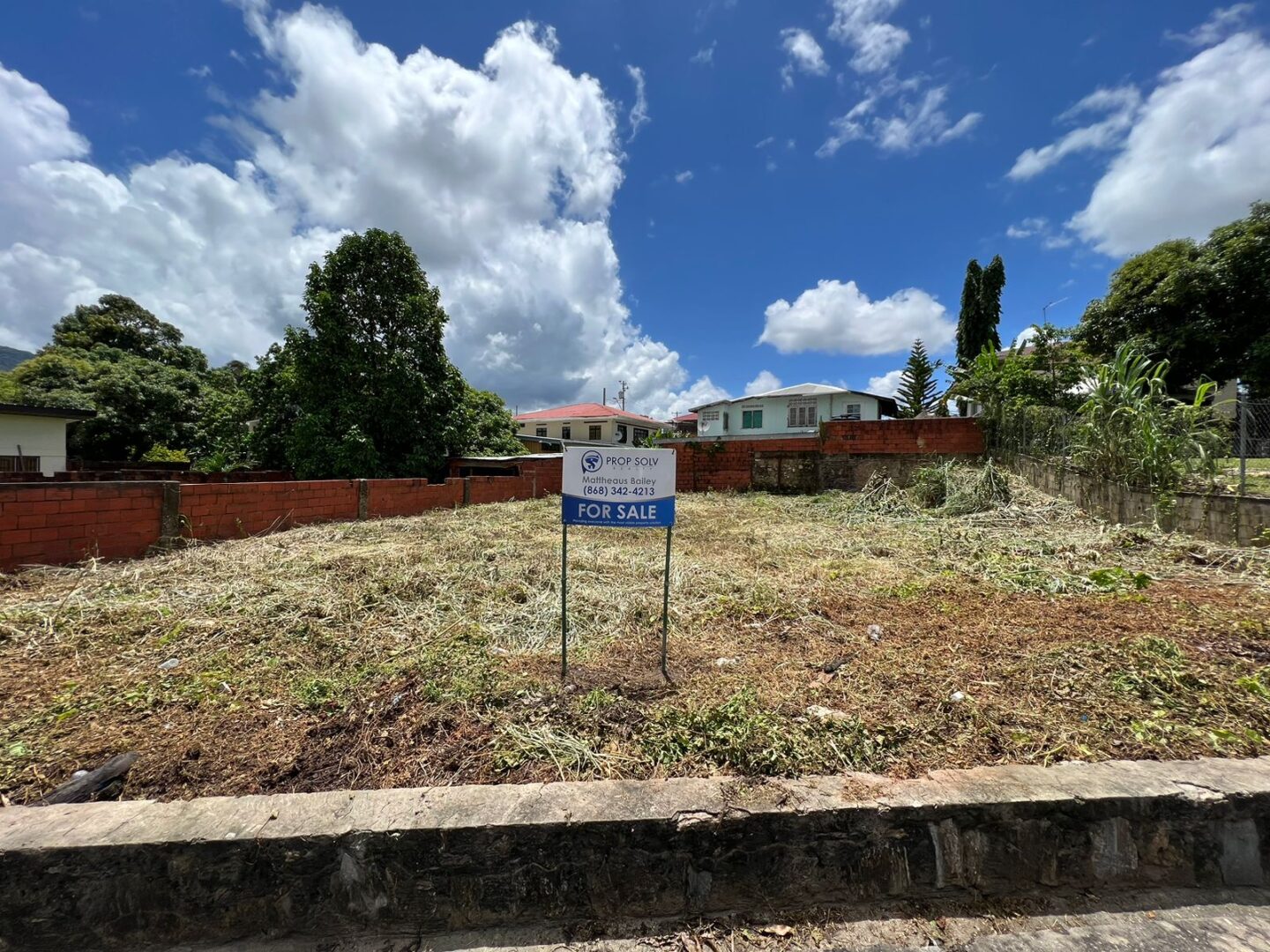 LAND FOR SALE Connell Street, St. Augustine Asking Price TTD