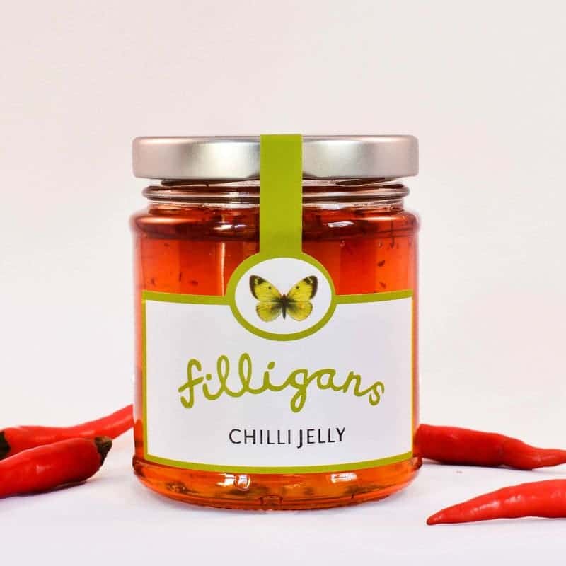 Chilli Apple Jelly 200g by Filligan's of Donegal Caboose