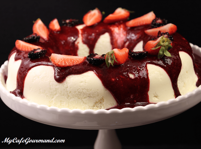 gateau au chocolat et aux noix my cafe