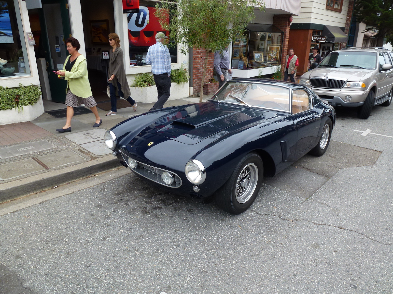 Cars On The Street In Carmel