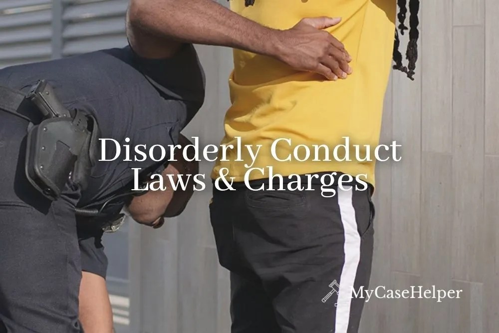 Disorderly Conduct Laws & Charges My Case Helper