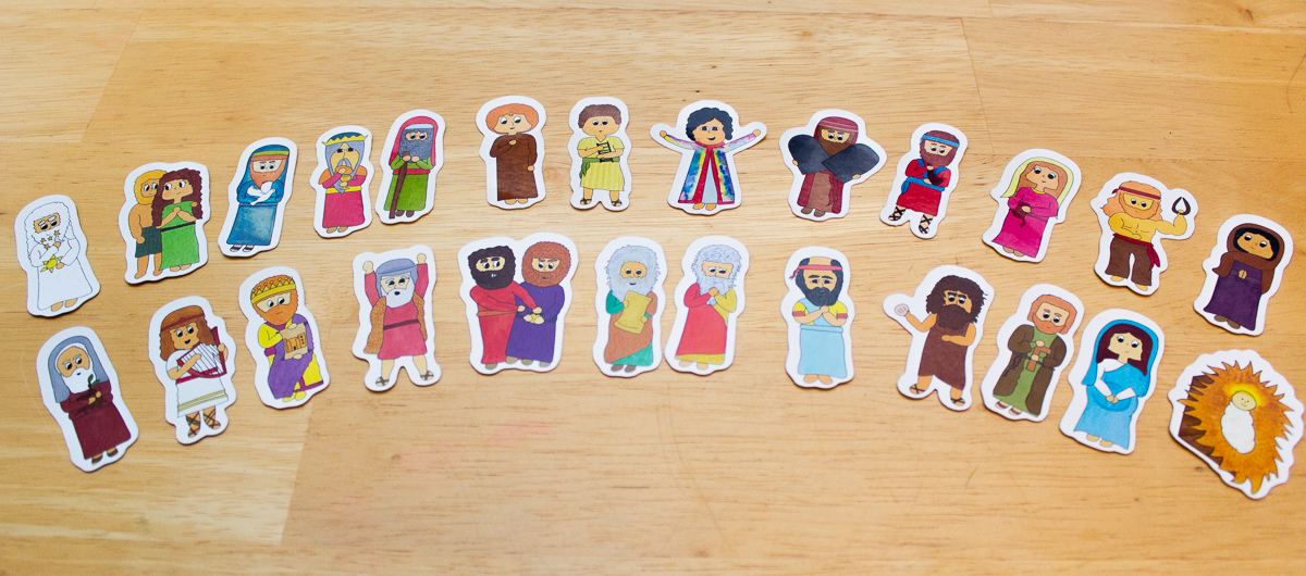 My Bible Character Stickers My Catholic Kids
