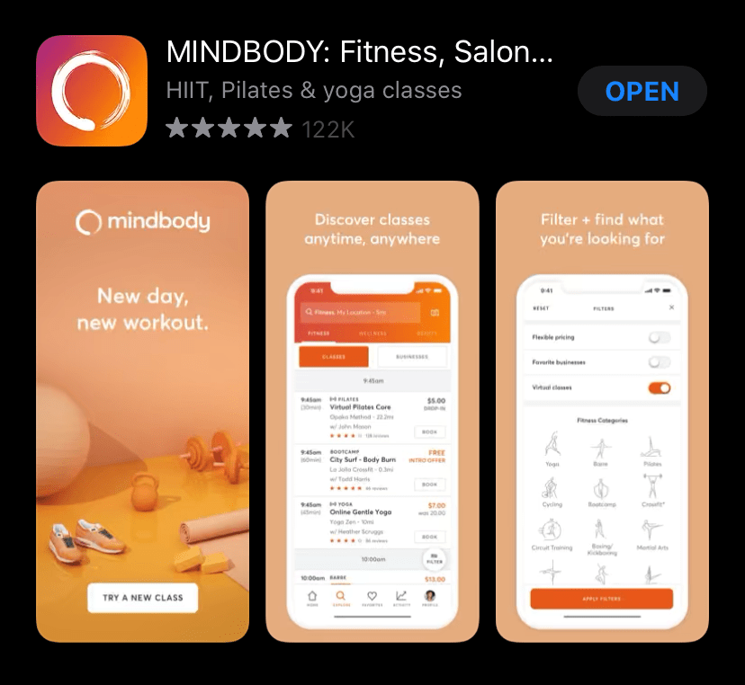 mindbody app CBRC Health & Fitness