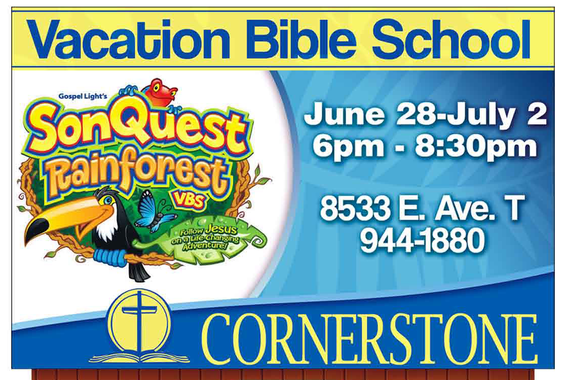 vbs Cornerstone Church of Littlerock