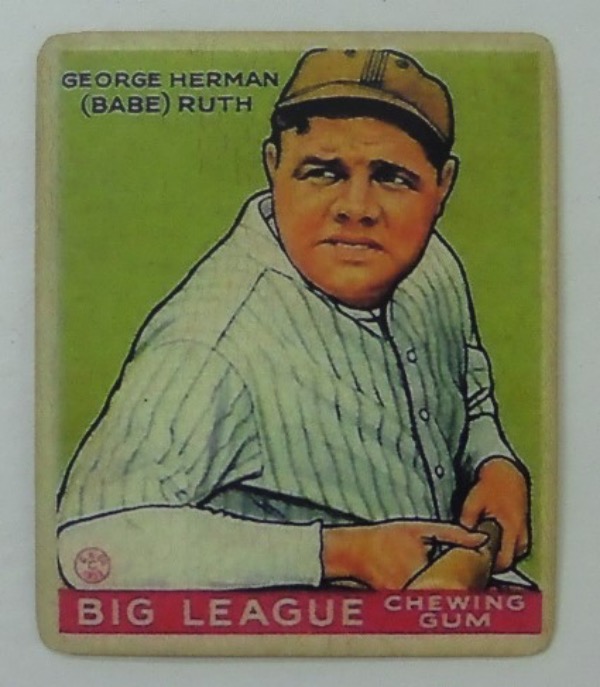 Coach's Corner 1933 Babe Ruth Goudey 18 baseball card