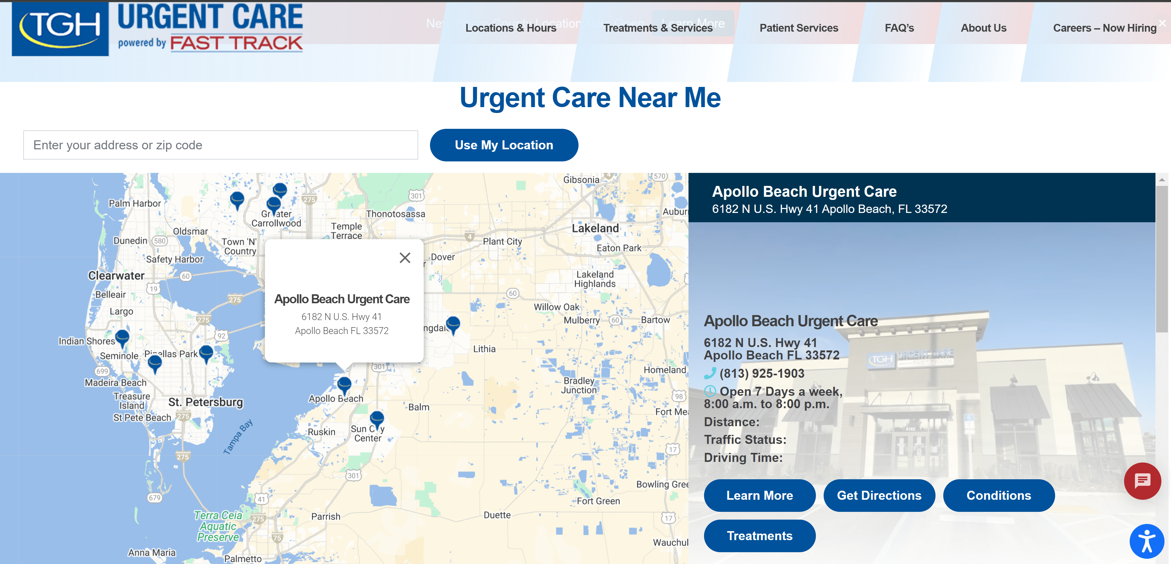 TGH Urgent Care MyChart TGH