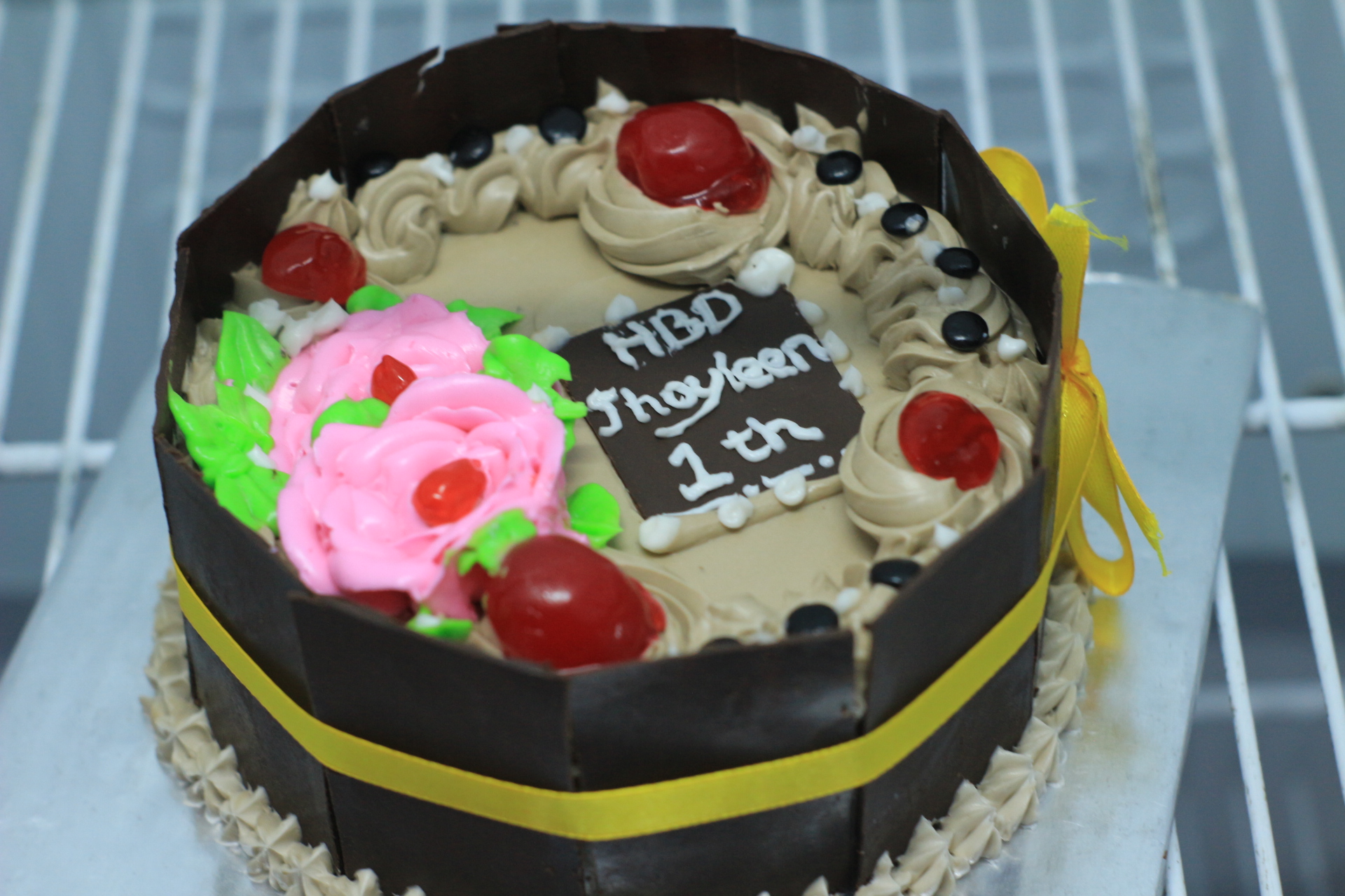 KUE TART BLACKFOREST MAWAR 14CM (60.000 NET) CHOCHOBALL BALI (Toko