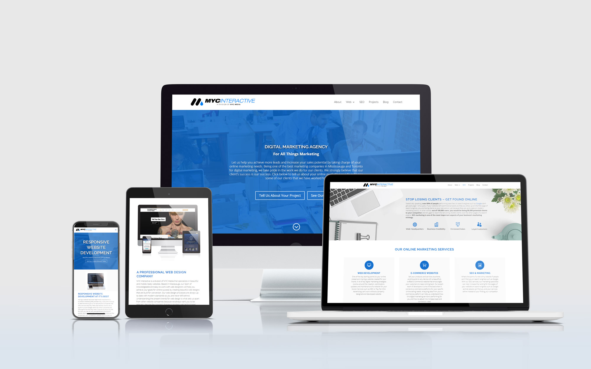Mobile Application Development MYC Interactive Canada