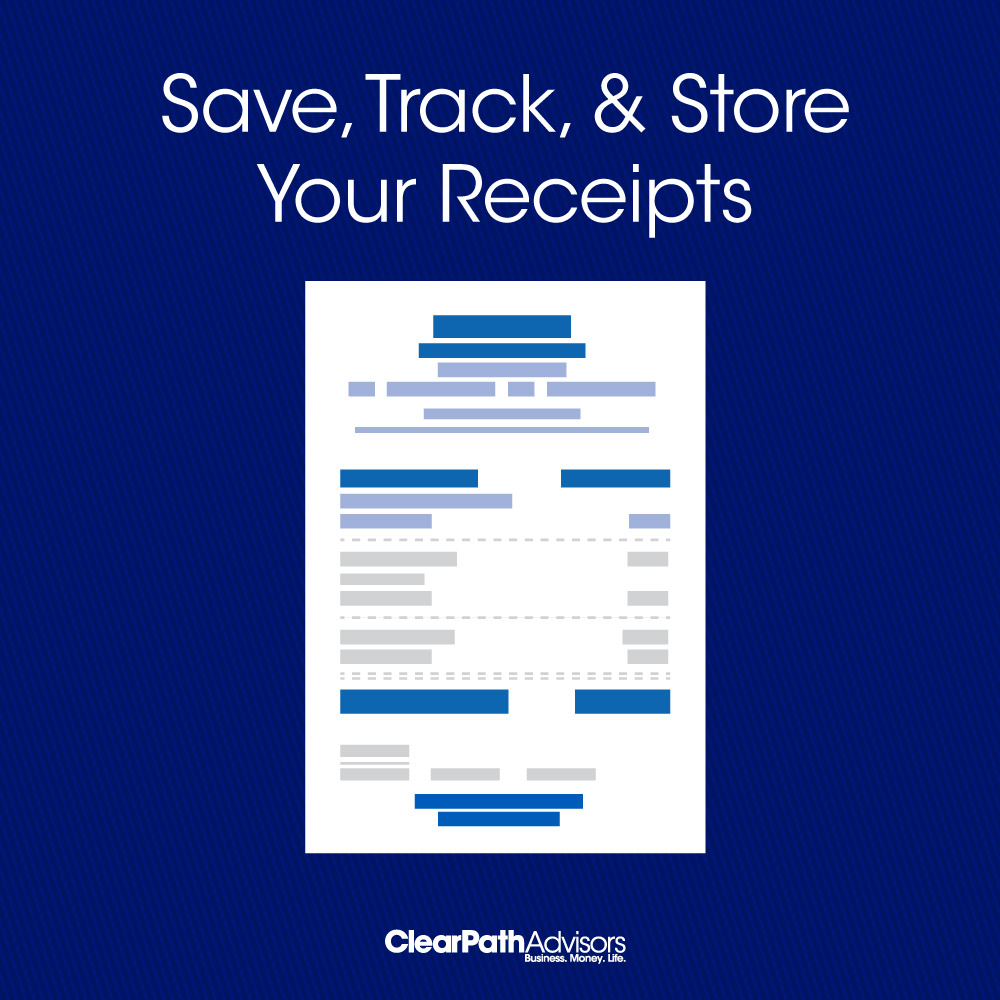 How To Organize Receipts…and Your Life. ClearPath Advisors