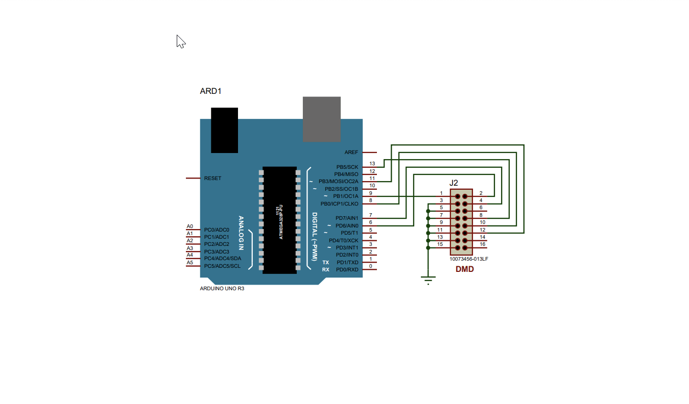 Project Arduino Running Text dengan Dot Matrix P10
