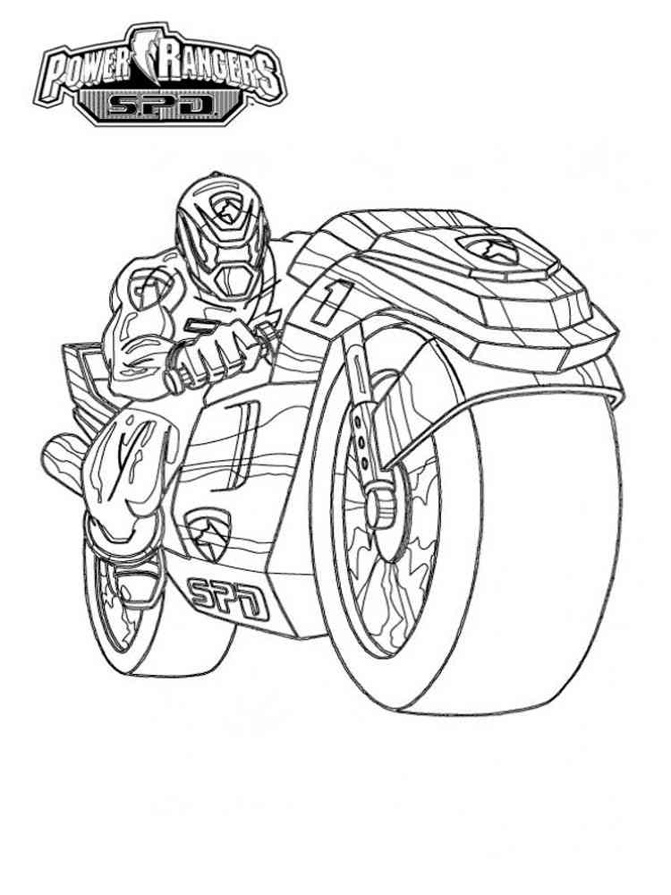 Power Rangers coloring pages. 100 Free printable coloring pages