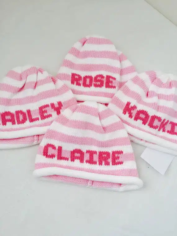 Personalized Baby Name Hat