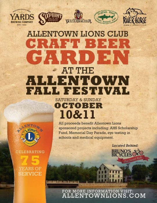 Craft Beer Garden at the Allentown Fall Festival 10/1010/11 The Source