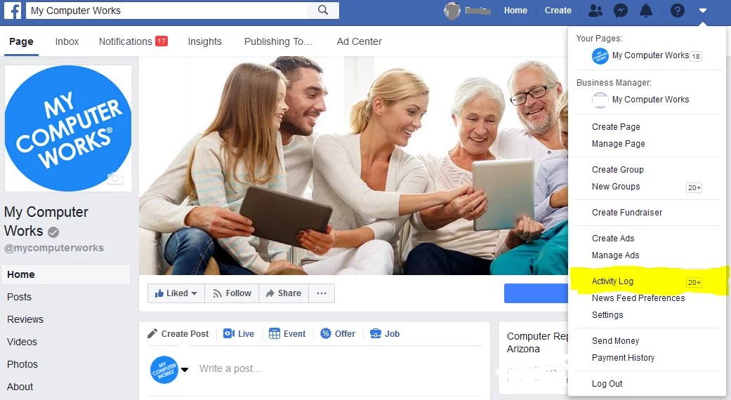 Quickly Delete Your Old Facebook Activity My Computer Works