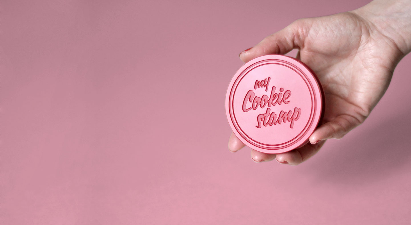 Custom cookie stamp with your logo FREE shipping