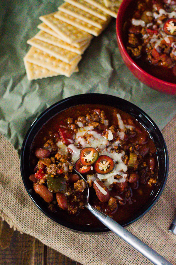 Easy Slow Cooker Chili