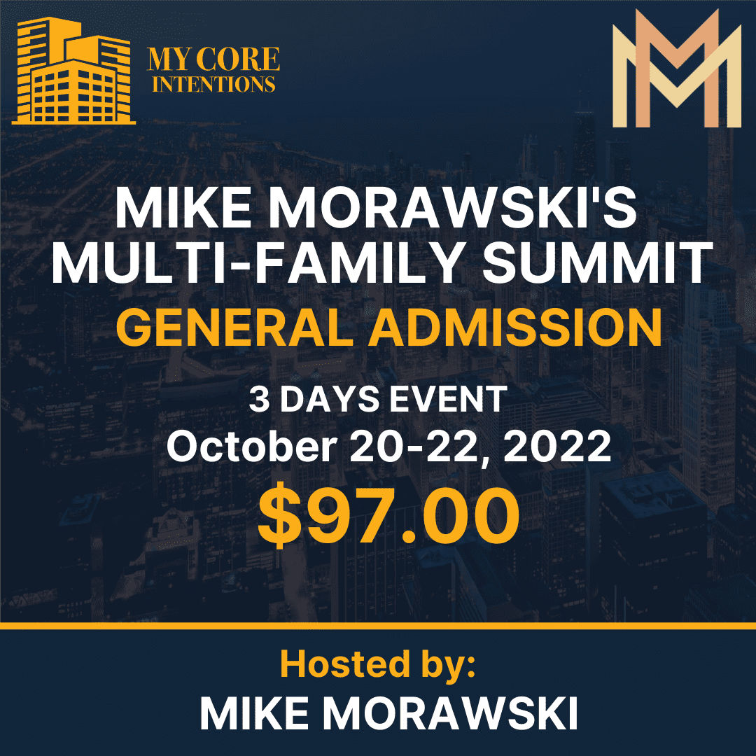 MultiFamily Summit General Ticket My Core Intentions