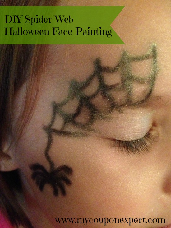 Face Painting Friday DIY Spider  Halloween Face Painting