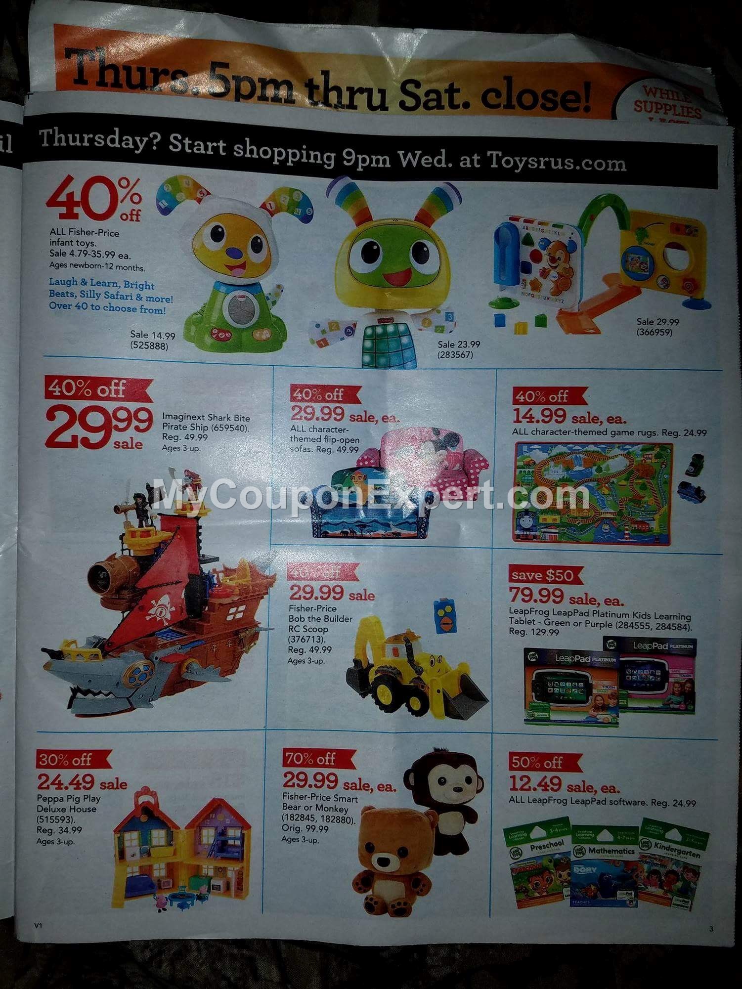 Toys R Us BLACK FRIDAY AD SCAN LEAKED!!! Check it out here!! — Page 3