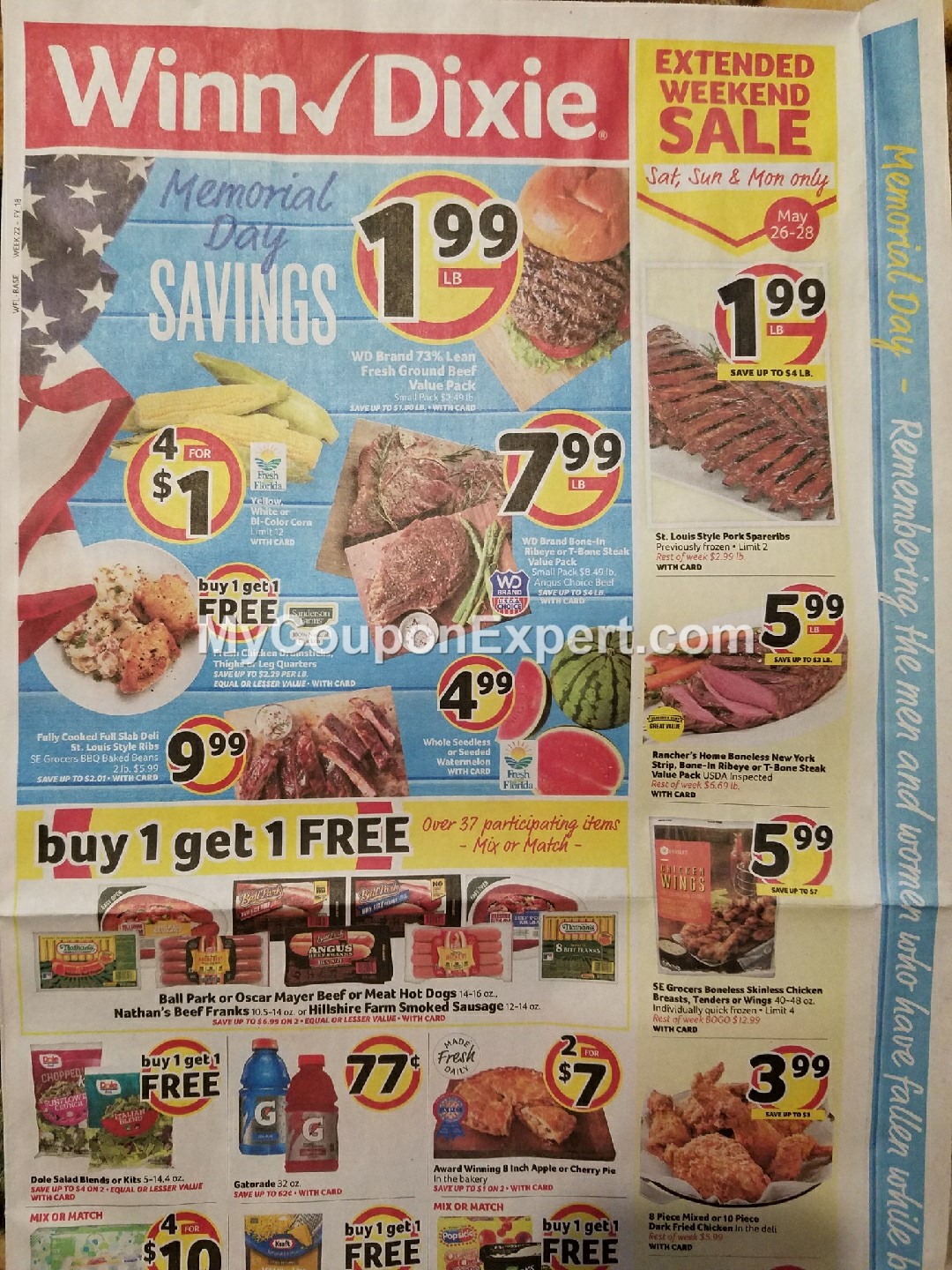 Winn Dixie Ad Scan May 23rd 29th!