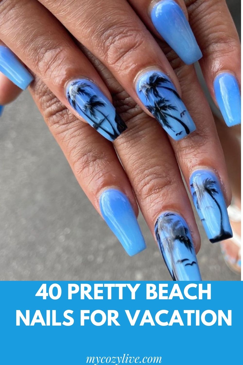 Beach Nail Designs 40 Pretty Nail Ideas For Vacation!
