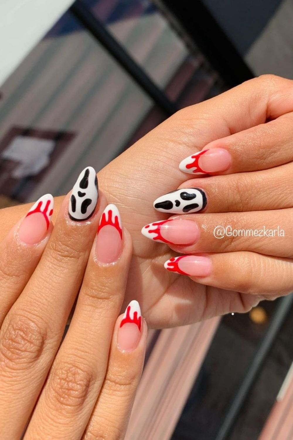 33 Spooky Scream nails design for Halloween nails 2021 Page 2 of 4