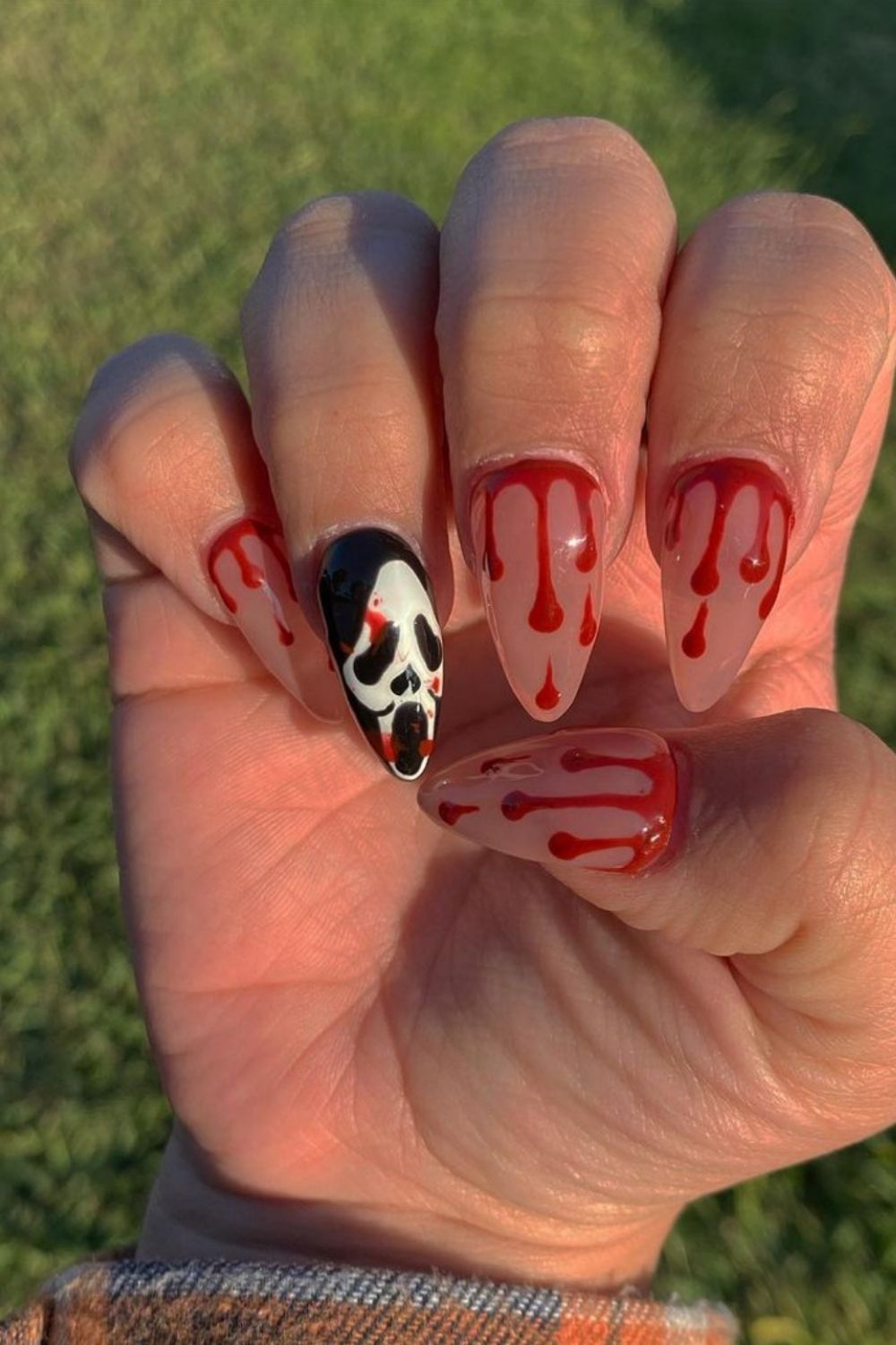 33 Spooky Scream nails design for Halloween nails 2021 Page 3 of 4
