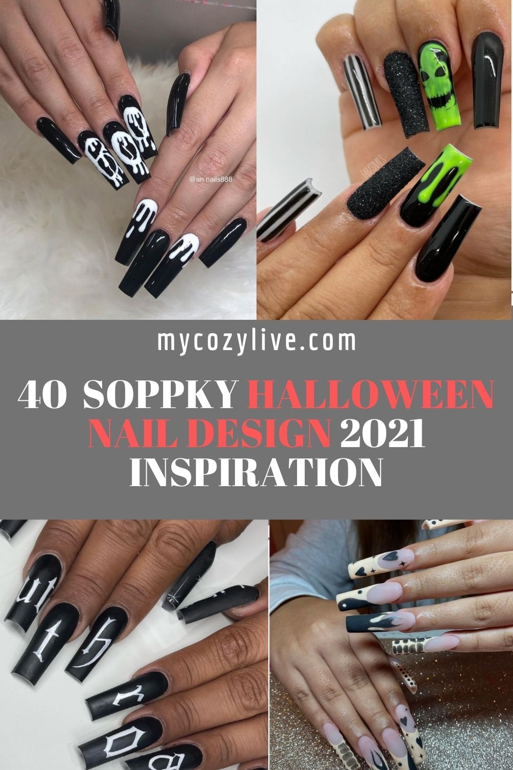 40 Best Halloween Coffin Nails Ideas You’ll Actually Want to Wear