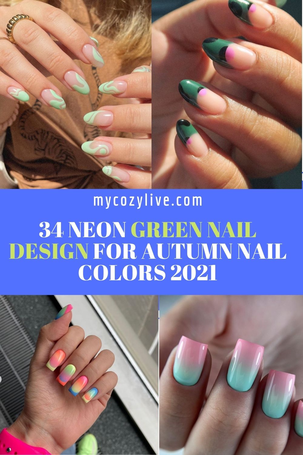 34 Unique Green Acrylic Nails Ideas 2021 Perfect To Copy Now Page 2