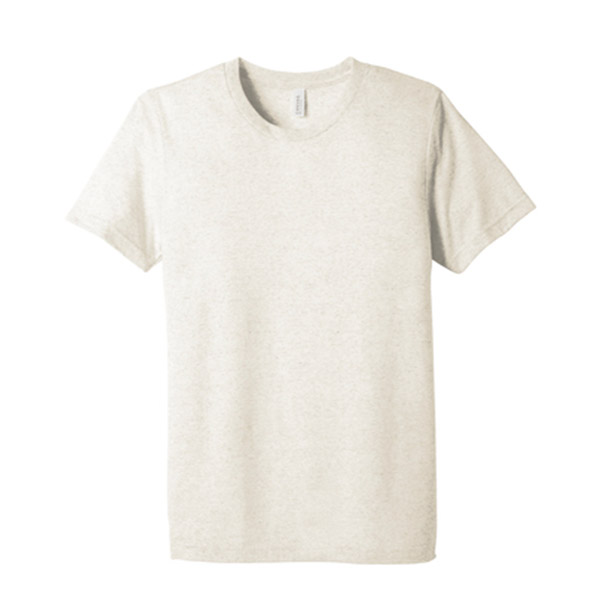 BELLA+CANVAS Unisex Triblend Short Sleeve Tee Oatmeal