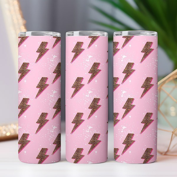 CS Sublimation Tumbler Wrap Preppy Bolt