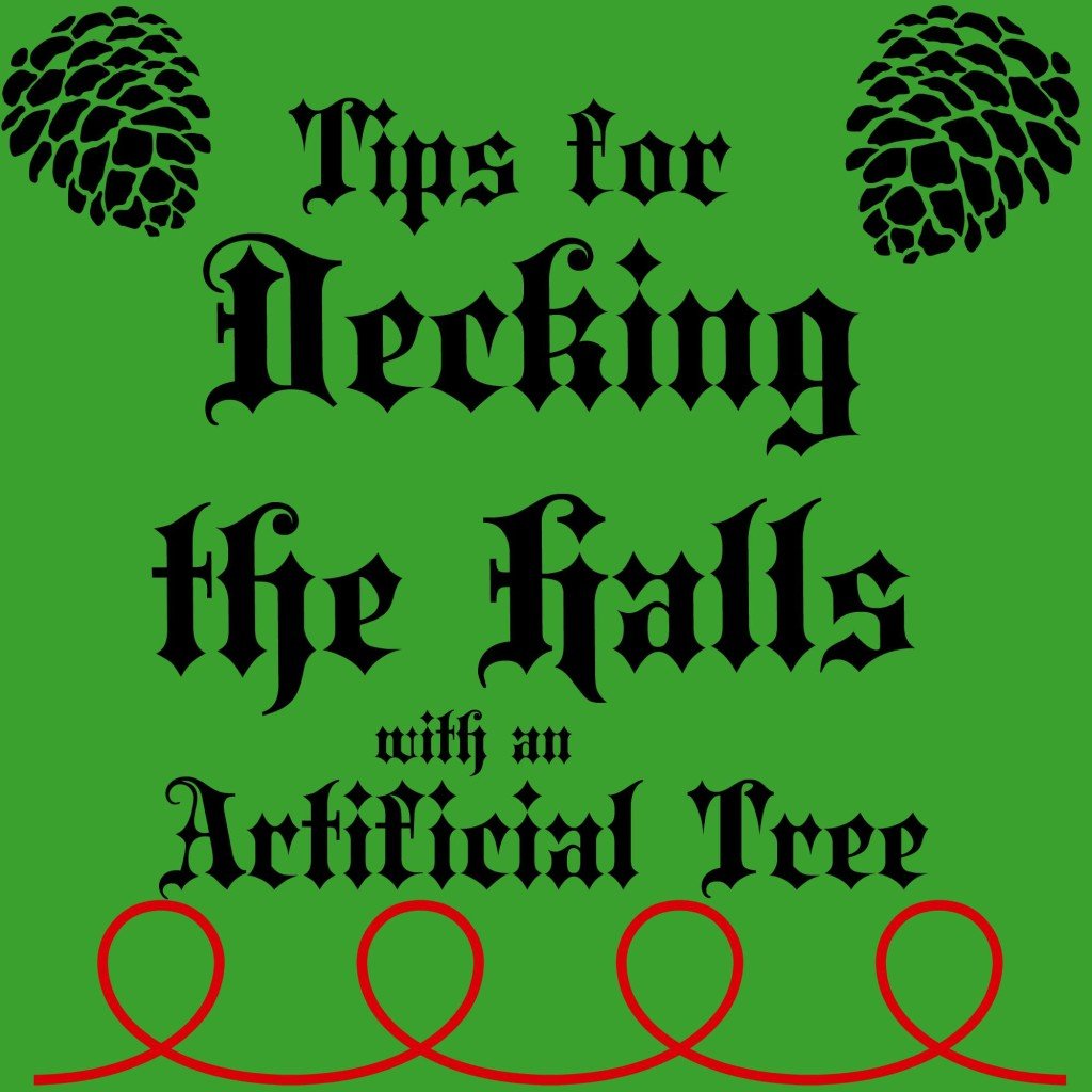 Artificial Christmas Tree Tips My Crafty Zoo