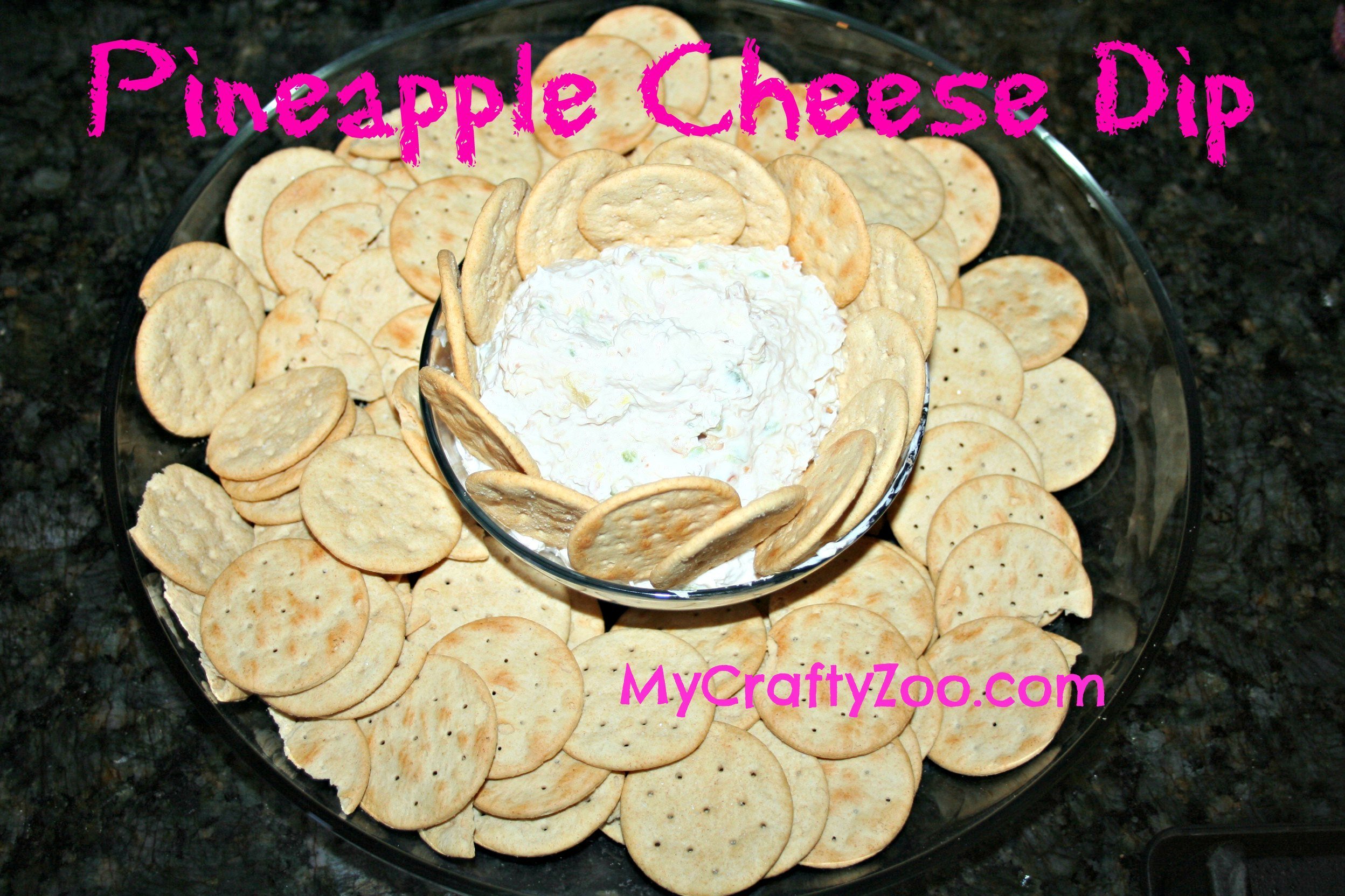 Pineapple Cheese Dip/Ball Recipe My Crafty Zoo