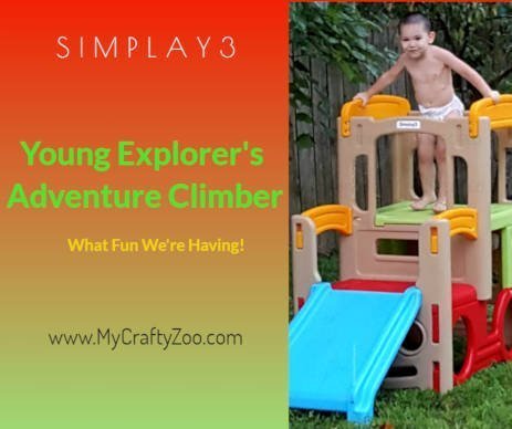 Simplay3 Young Explorers Adventure Climber - My Crafty Zoo