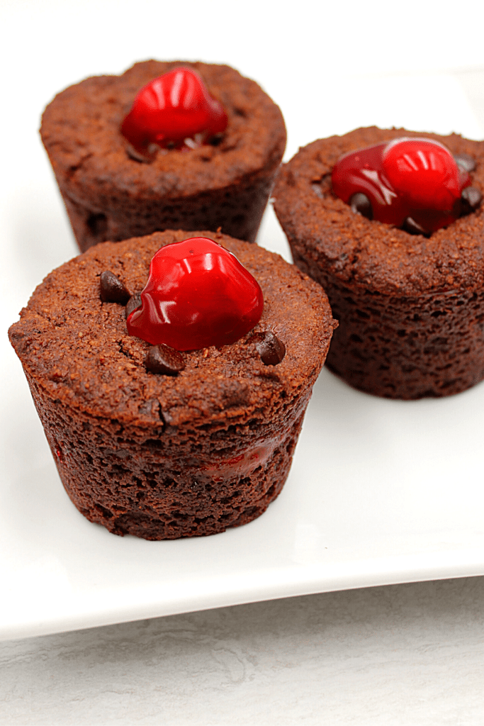 Easy Keto Chocolate CherryStuffed Muffins Low Carb and Glutenfree