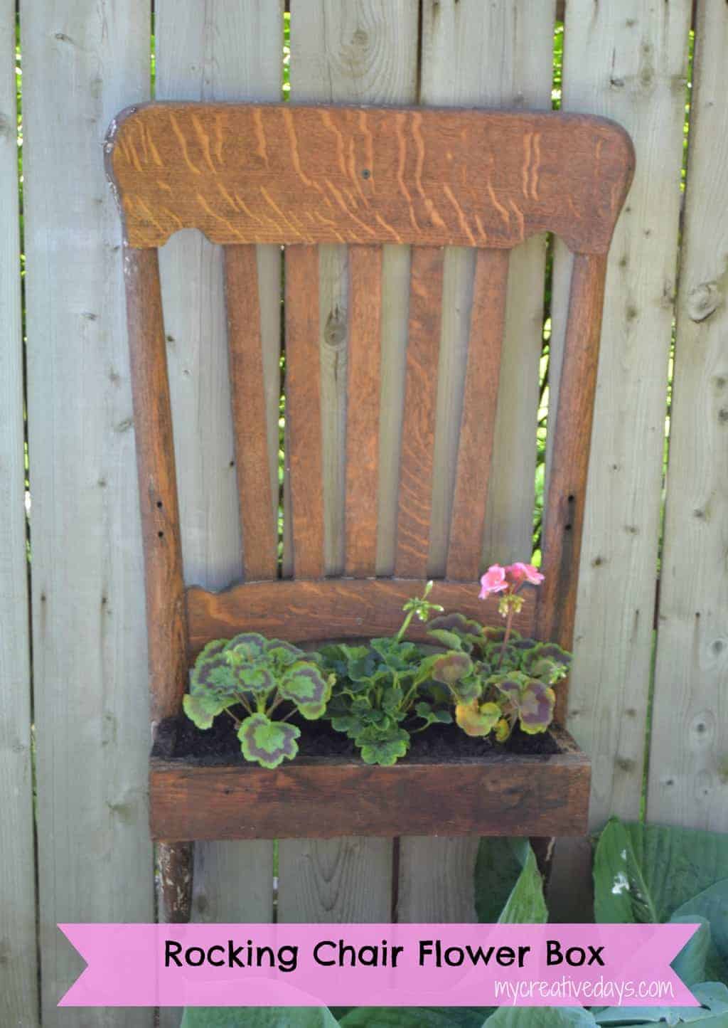 DIY Rocking Chair Upcycle Tutorial My Creative Days