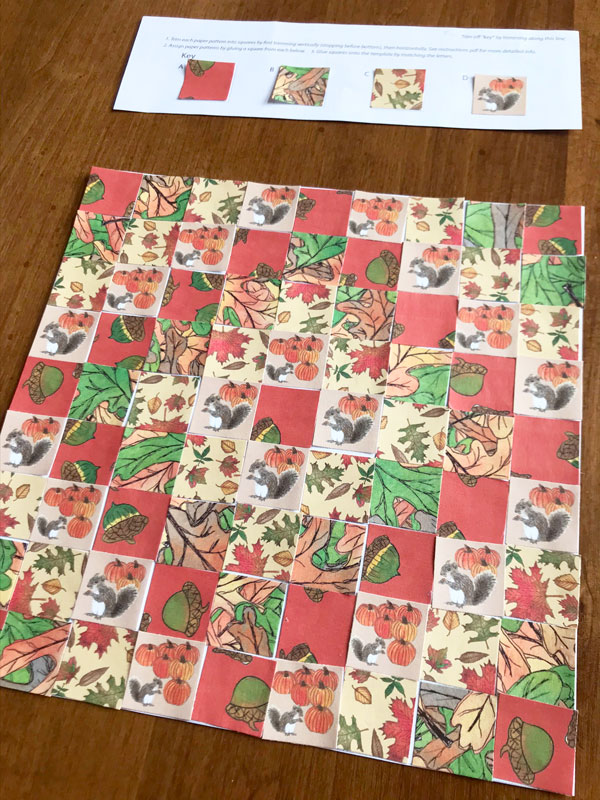 Printable Paper Quilt Making Kits – no sewing required!
