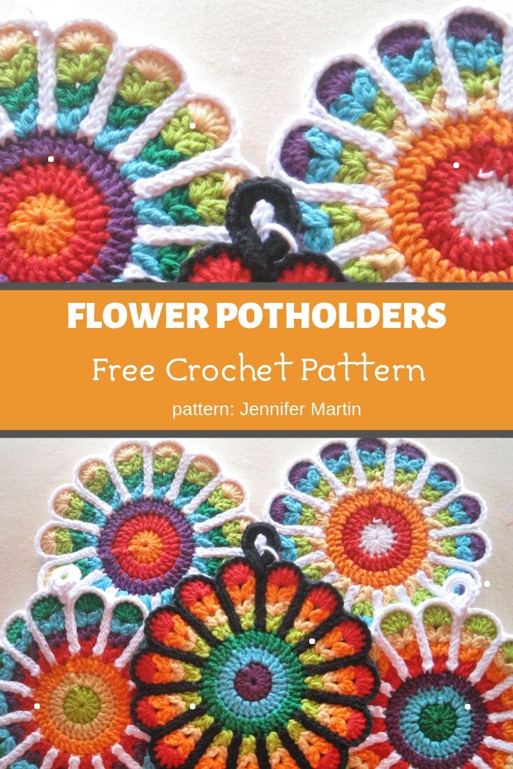 Free Crochet Pattern Flower Pot Holder Best Flower Site