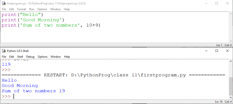 Class 11 Informatics Practices Ch 3 Brief Overview of