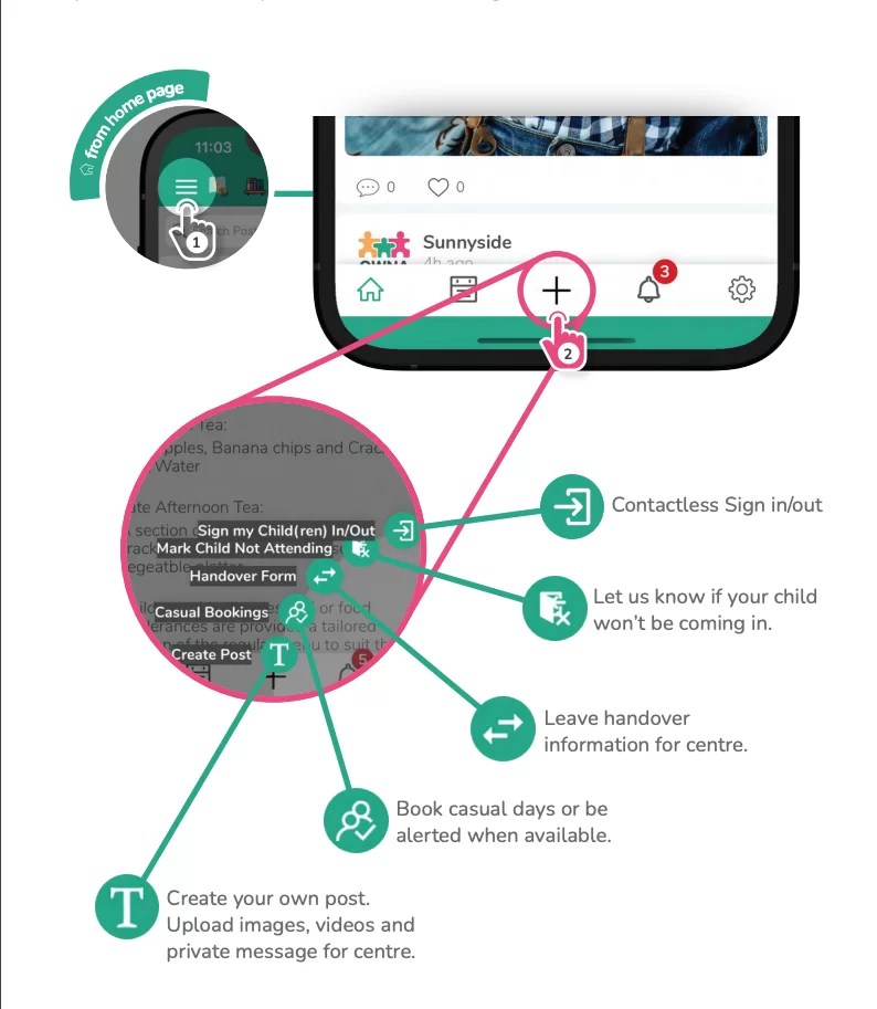 OWNA App My Cubby House Early Learning